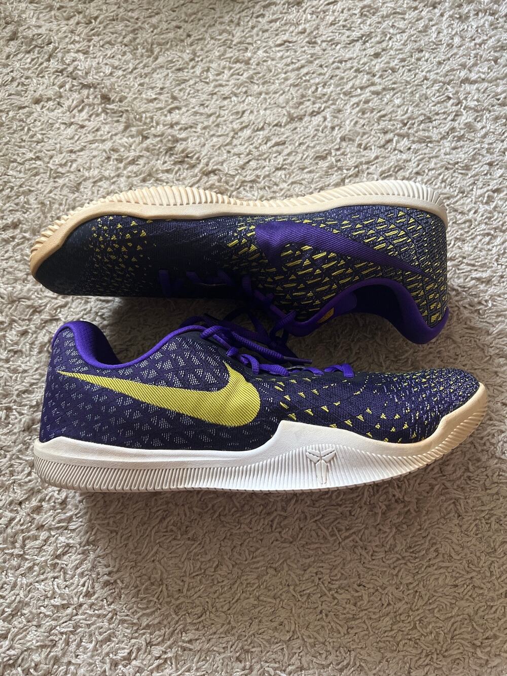 Nike Kobe Mamba Instinct Fierce Purple Basketball Shoes Men's 11.5